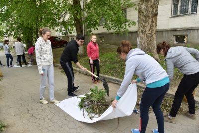 Zi de curățenie la USMF ”Nicolae Testemițanu”
