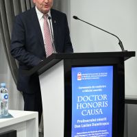 Doctor Honoris Causa of “Nicolae Testemitanu” University title awarding to Emeritus Professor Dan Lucian Dumitrascu 